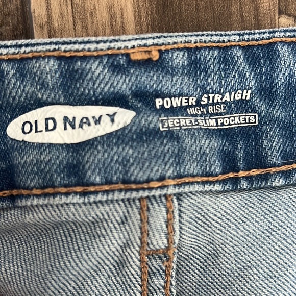 Old navy. Power straight. High rise. Size 12. - Picture 3 of 4